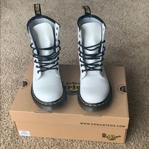 White Dr Martens
